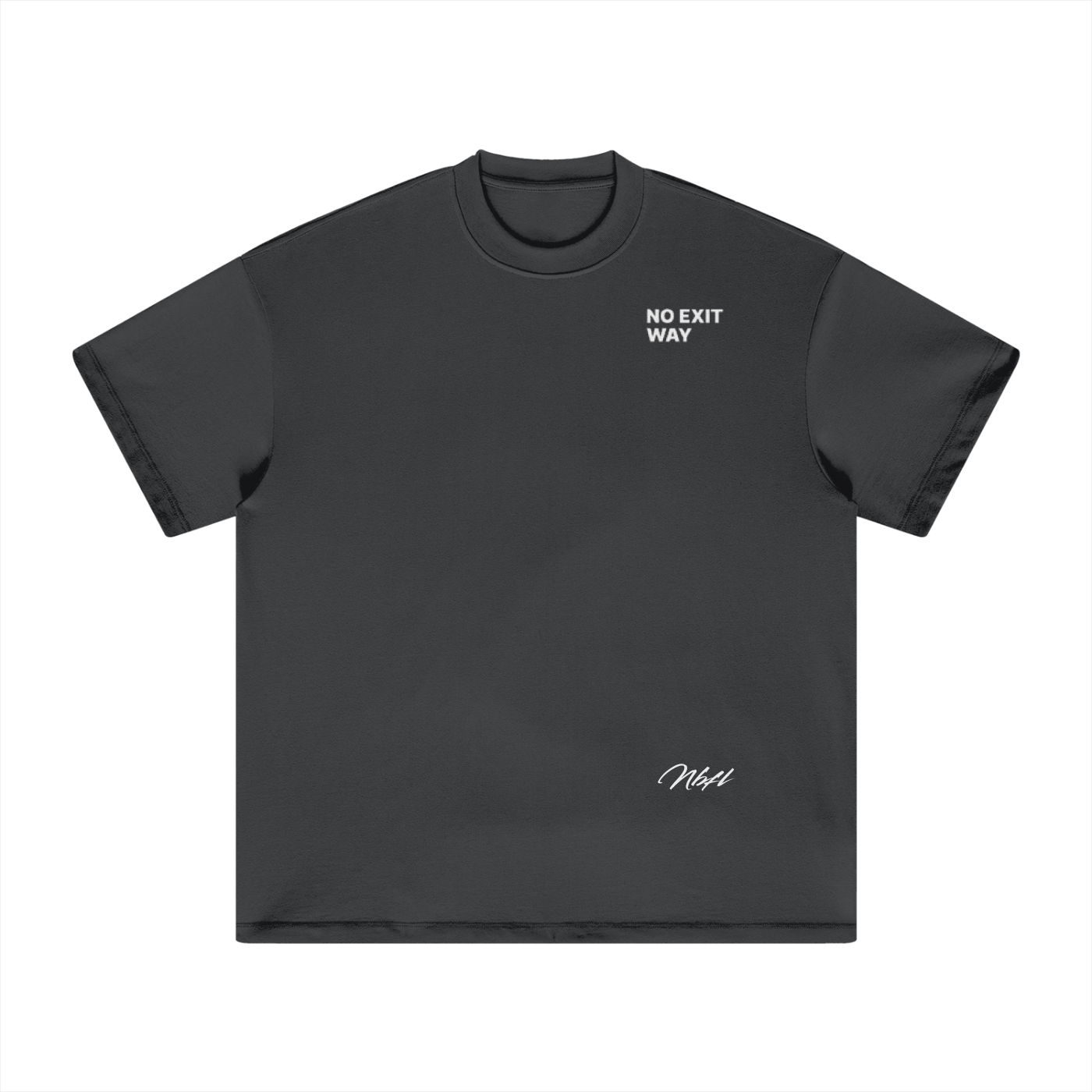 NO EXIT WAY Heavyweight Earth Tone T-Shirt