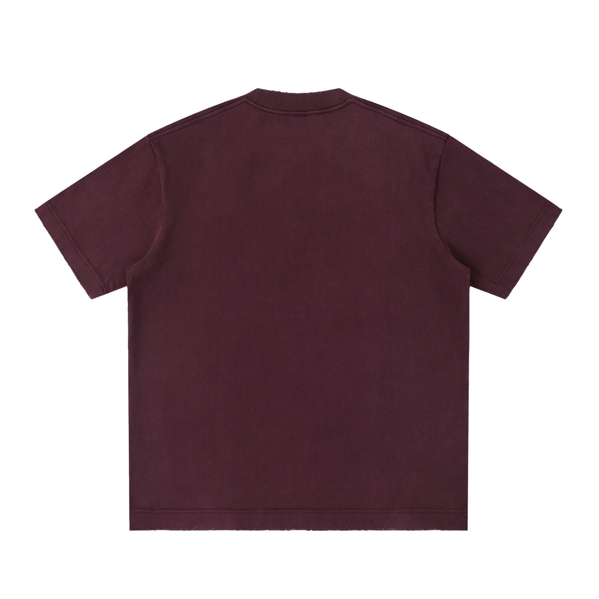 BLANK Heavyweight Vintage Washed Frayed T-Shirt