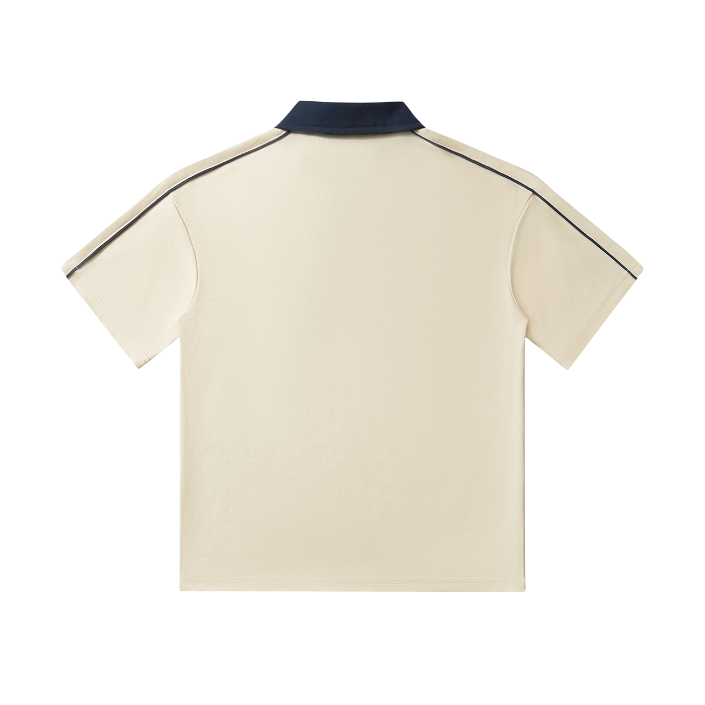 NBFL Contrast Collar Short-Sleeve Polo Shirt