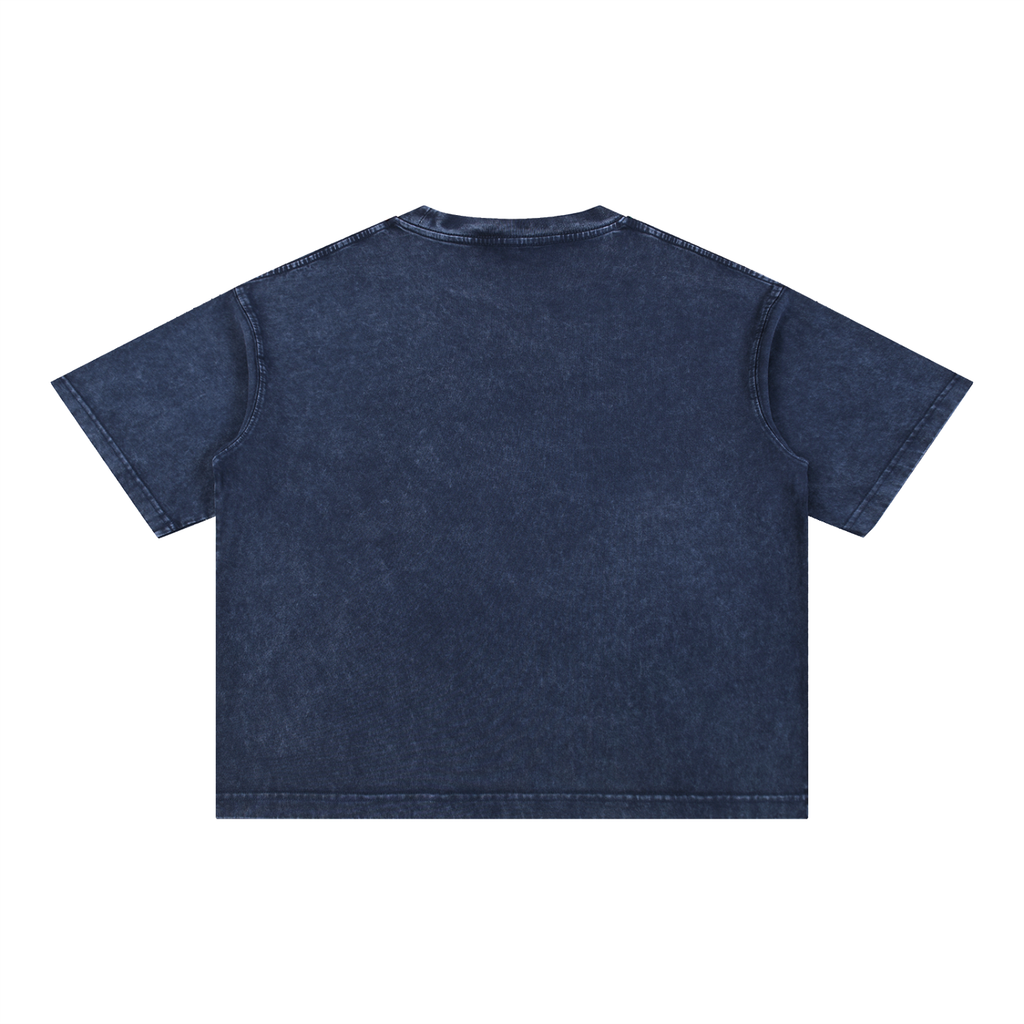 Naija Boi Mineral Wash Boxy Cotton T-Shirt