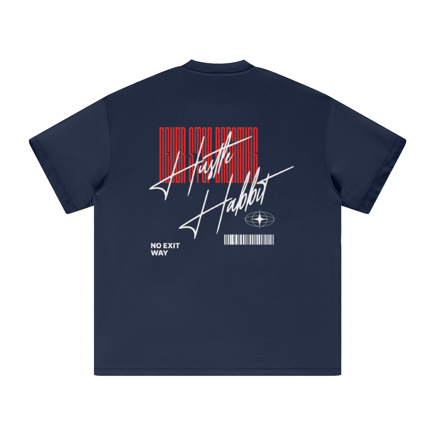 NO EXIT WAY Heavyweight Earth Tone T-Shirt