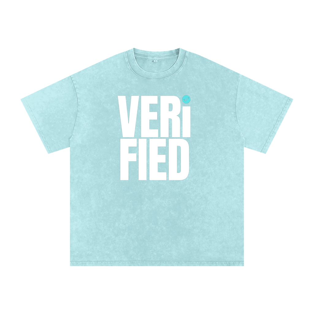 Verified Acid Wash Oversize T-Shirt