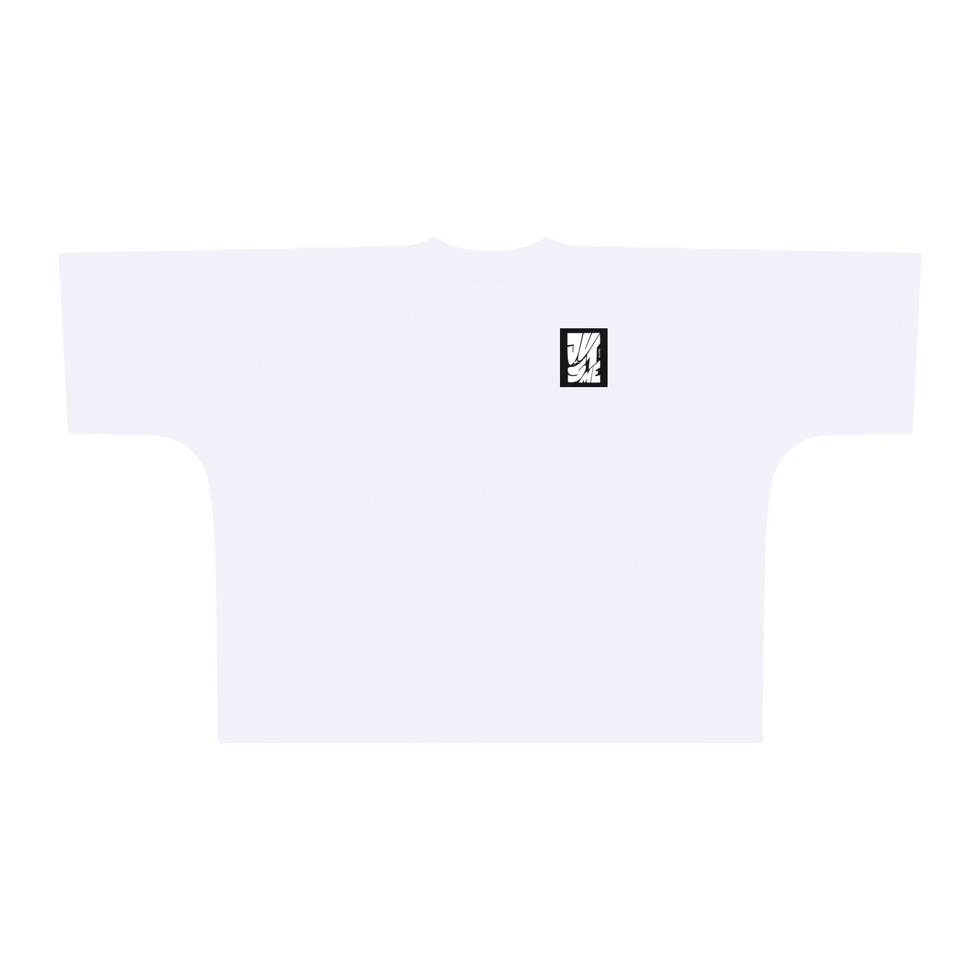 Just Me Oversize One-piece Pattern Cut Boxy Tee - 300 GSM