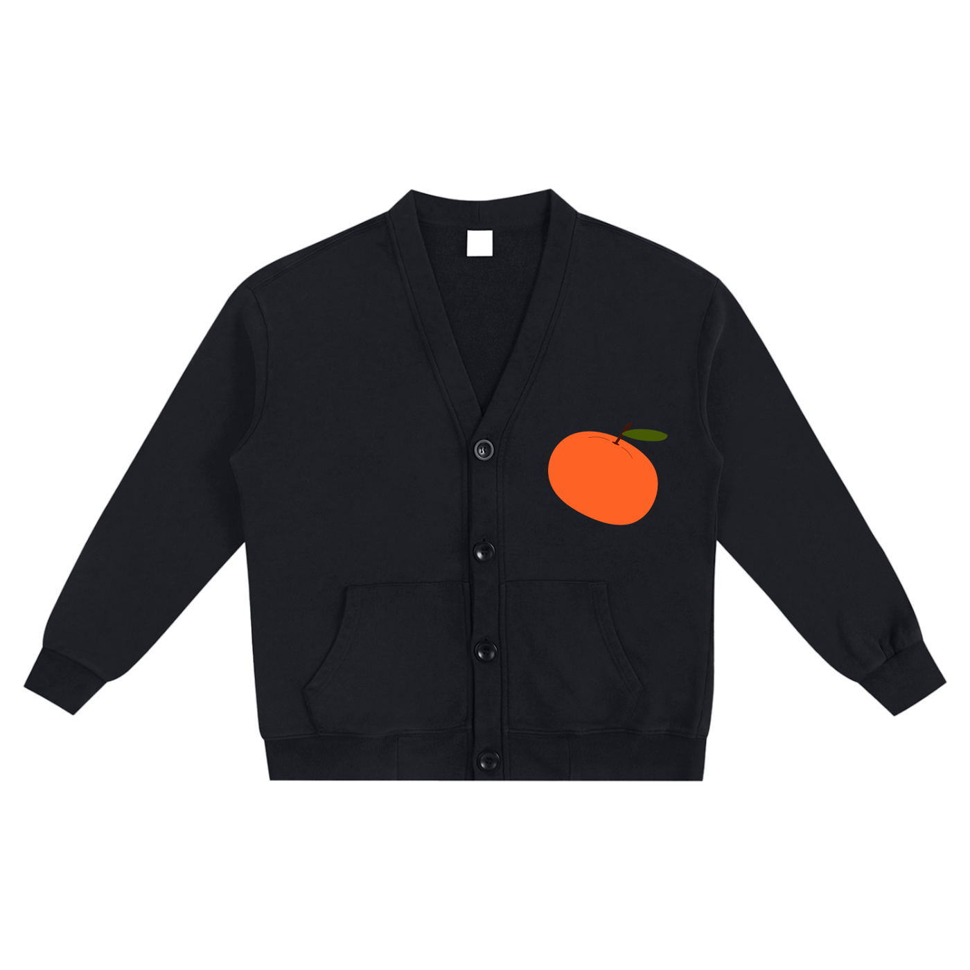 CLEMENTINE Snow Washed Sweat Cardigan