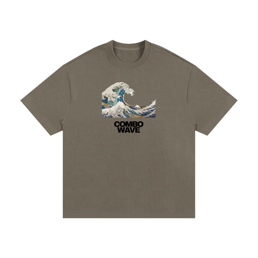 Combo wave - Essential Heavyweight Cotton T-Shirt