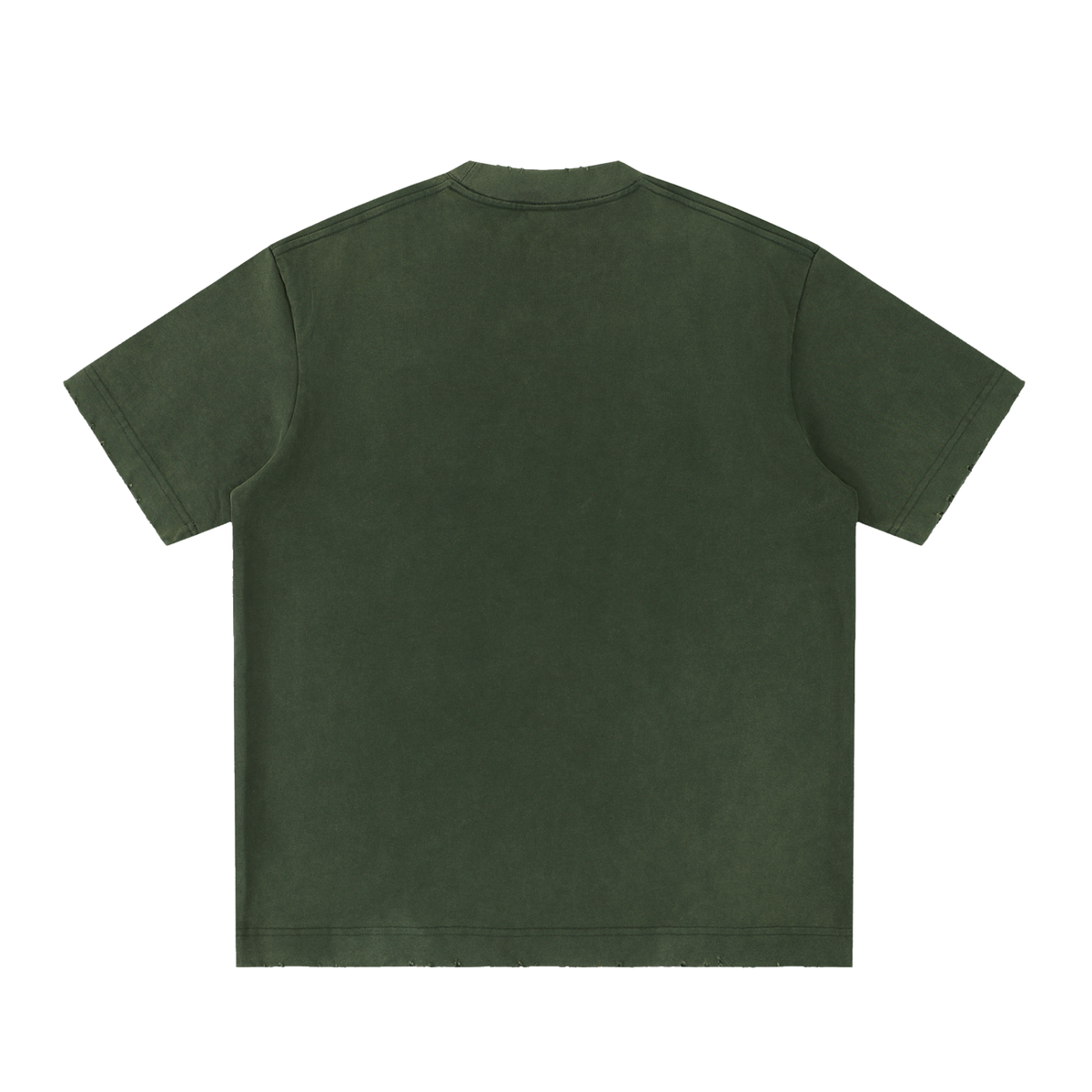 BLANK Heavyweight Vintage Washed Frayed T-Shirt