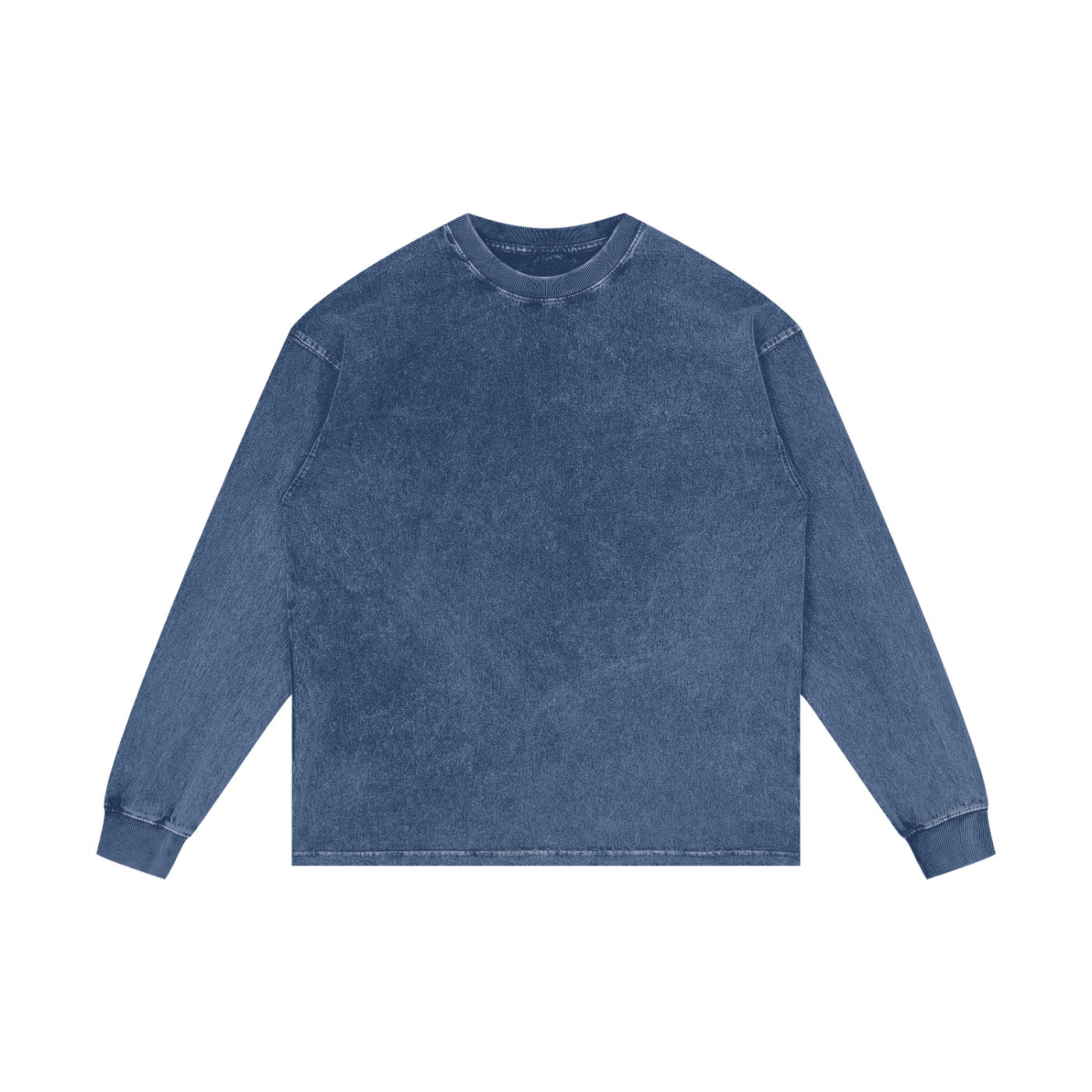 BLANK Acid Wash Oversize Long Sleeve T-Shirt