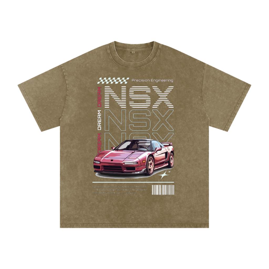 NSX Acid Wash Oversize T-Shirt