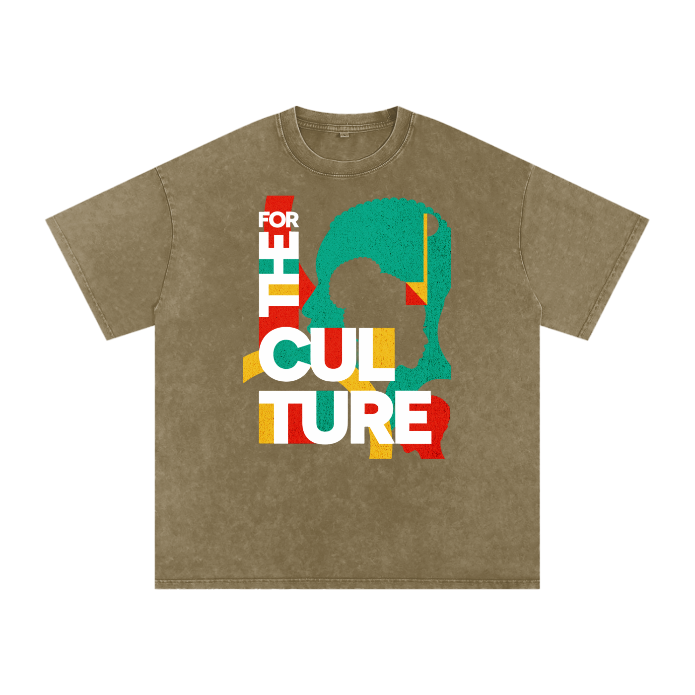 For the culture Acid Wash Oversize T-Shirt