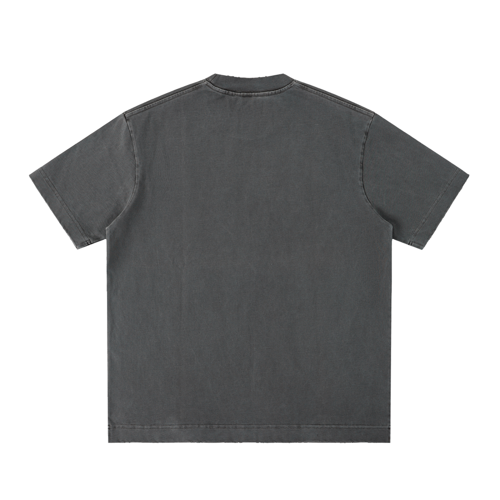 BLANK Heavyweight Vintage Washed Frayed T-Shirt