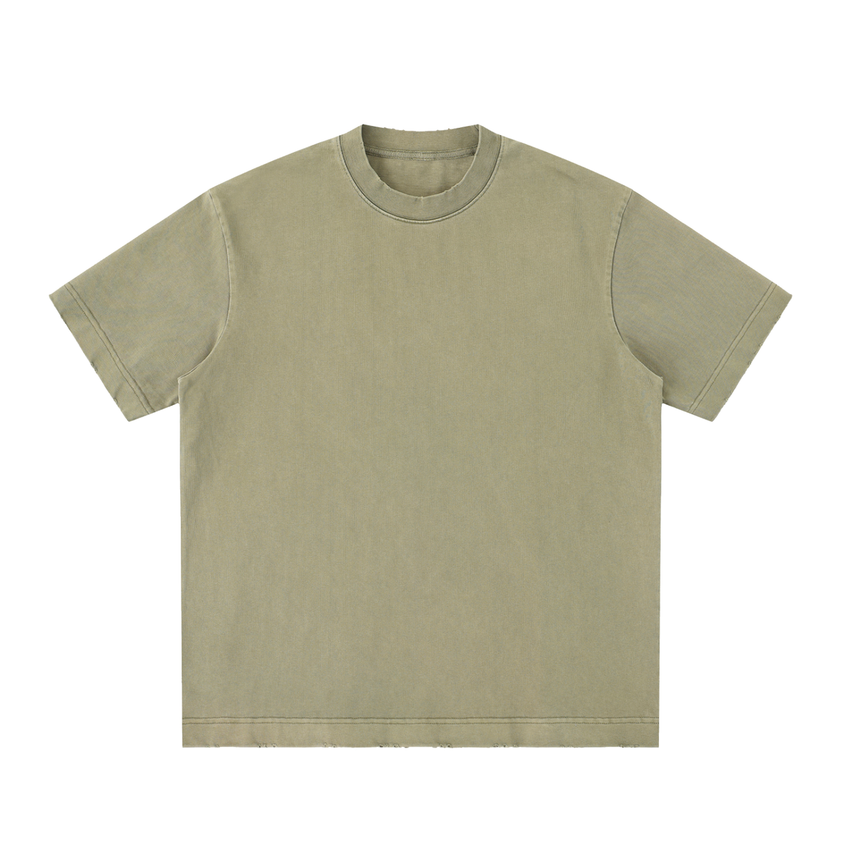 BLANK Heavyweight Vintage Washed Frayed T-Shirt