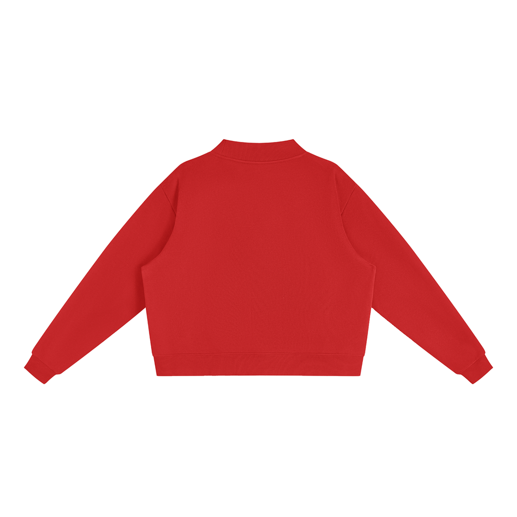 Nbfl Essential Fleece Mock-Neck Crew Sweatshirt