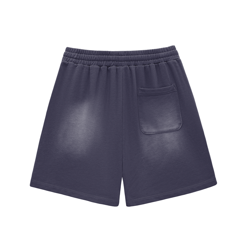 Gorilla Sun Fade Raw Edge Cotton Shorts