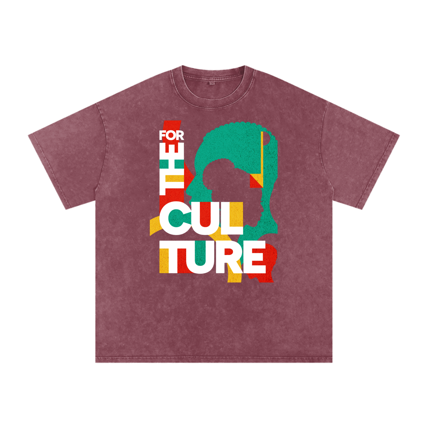For the culture Acid Wash Oversize T-Shirt