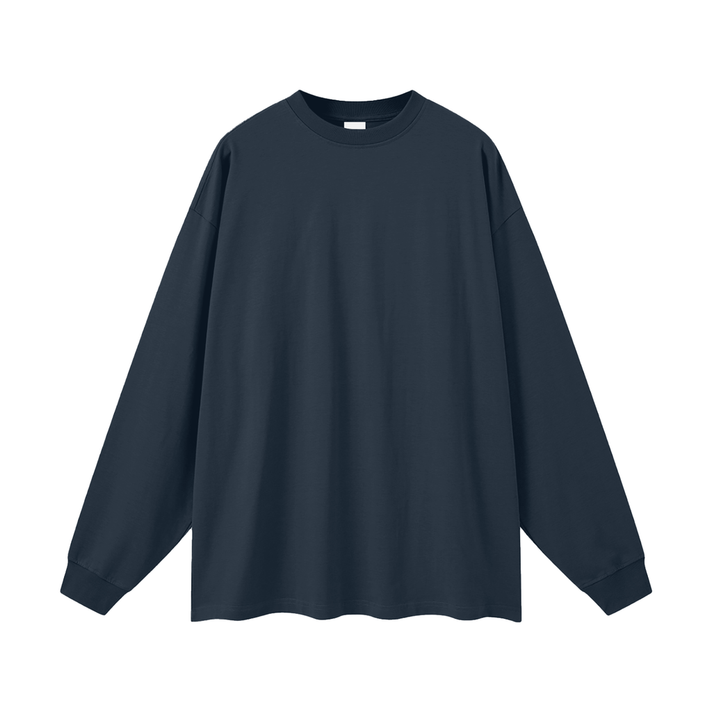 BLANK Oversized Unisex Long Sleeve T-Shirt