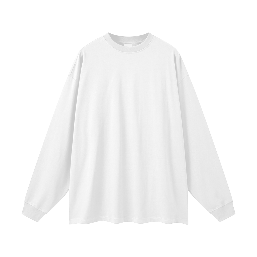 BLANK Oversized Unisex Long Sleeve T-Shirt