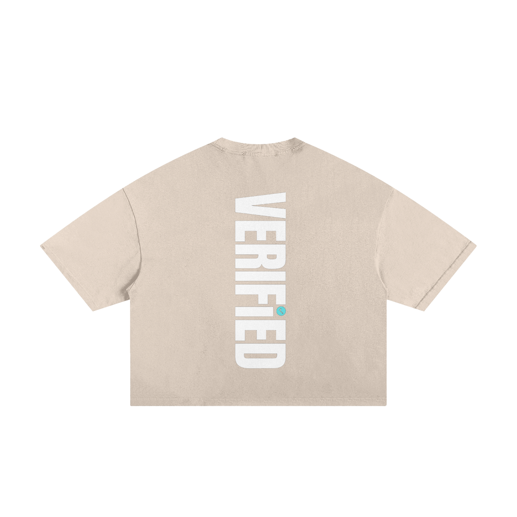NBFL - verified - Classic Frayed Boxy Tee