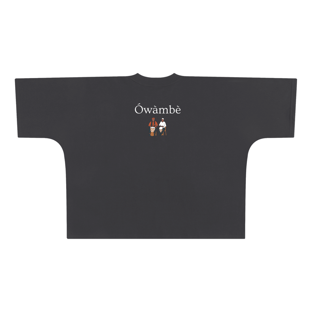 Ówàmè - Oversize One-piece Pattern Cut Boxy Tee