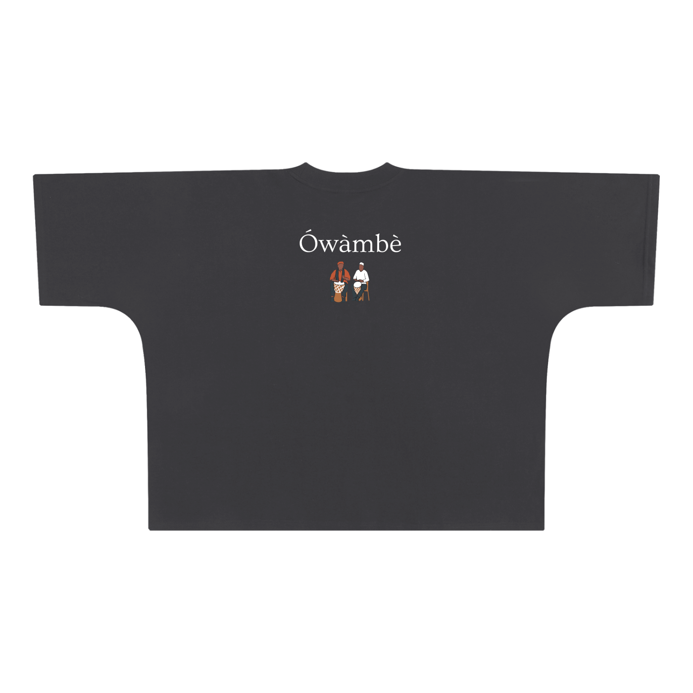 Ówàmè - Oversize One-piece Pattern Cut Boxy Tee