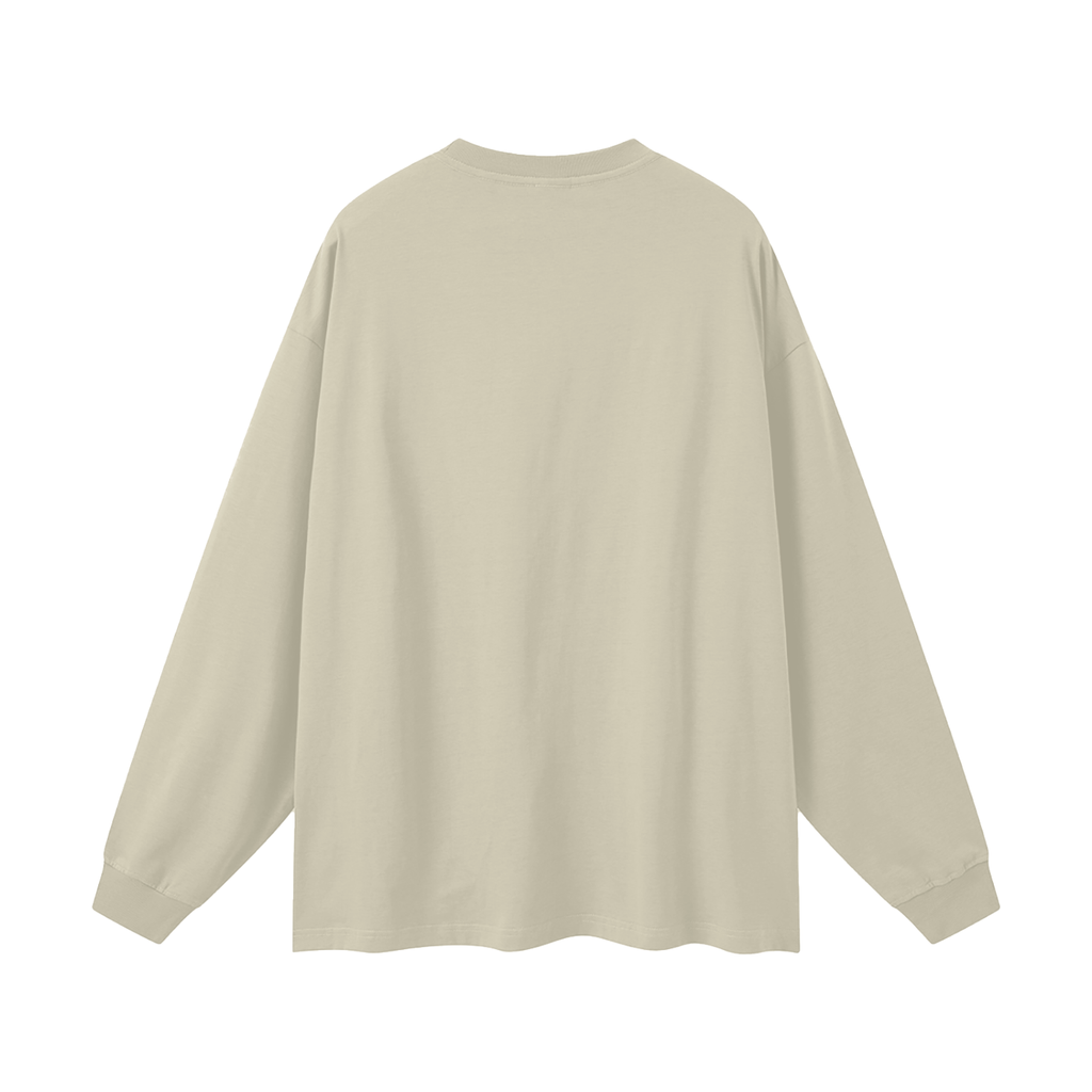 BLANK Oversized Unisex Long Sleeve T-Shirt