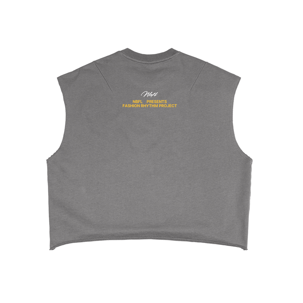 Fashion Rhythm - French Terry Boxy Tank Top