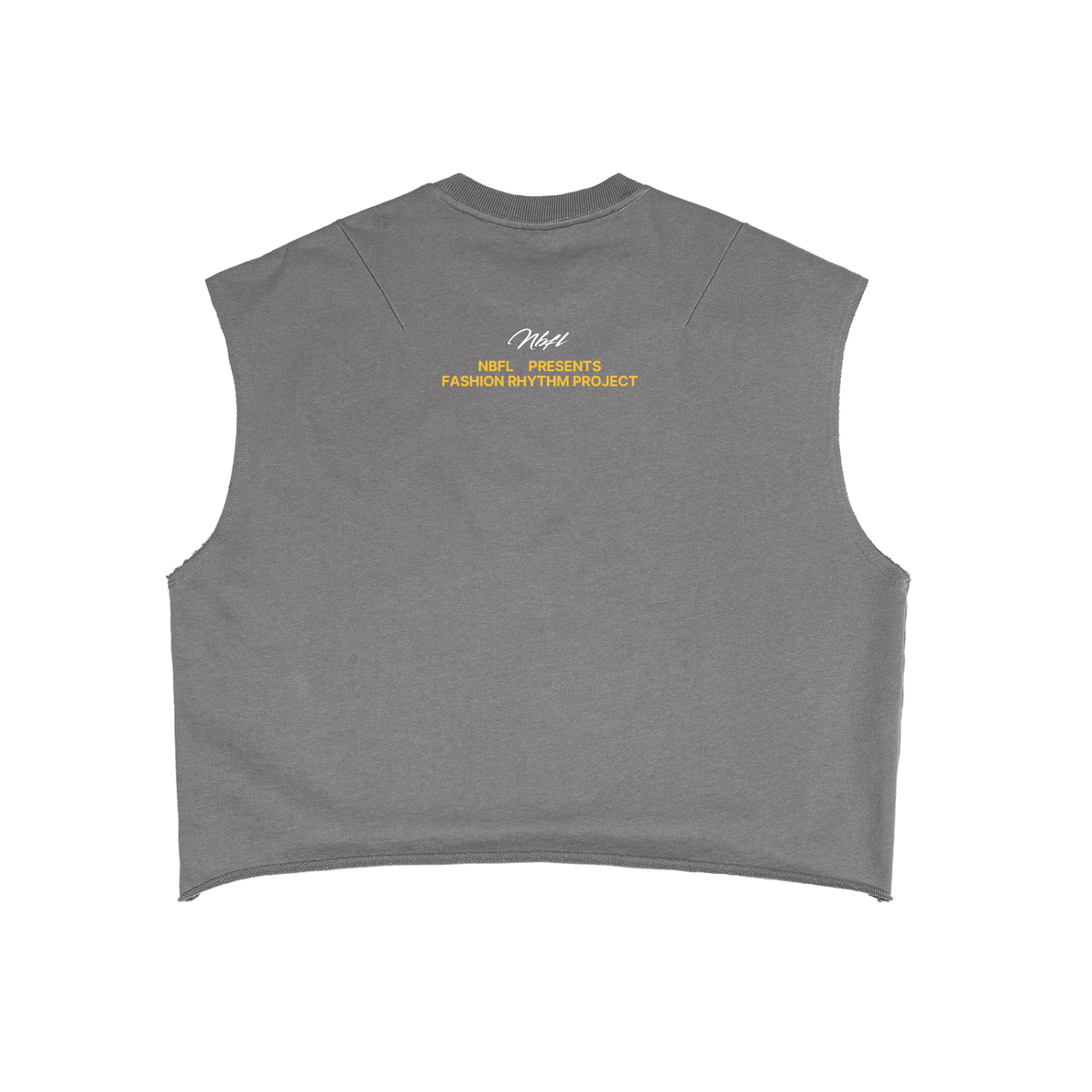 Fashion Rhythm - French Terry Boxy Tank Top