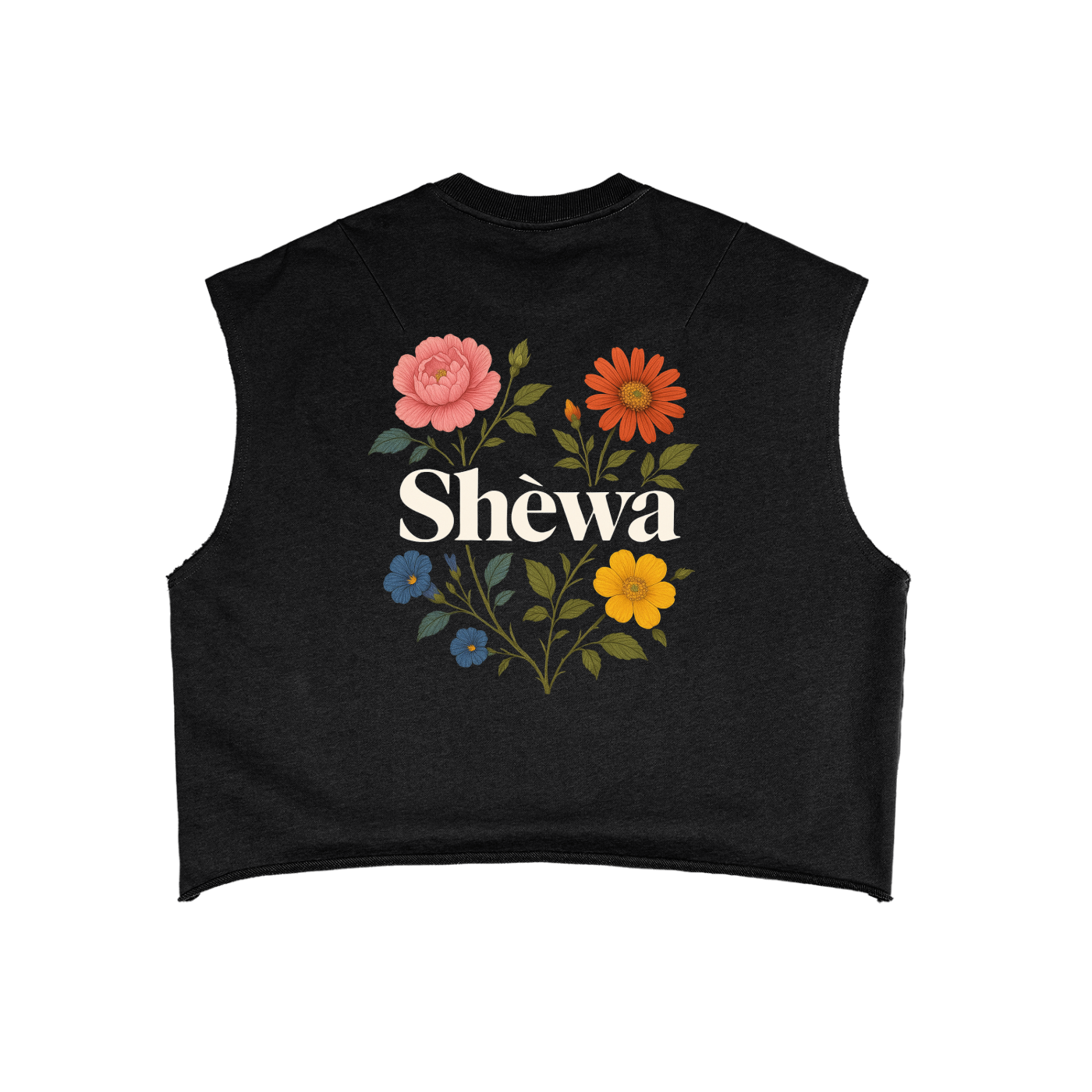 SHEWA French Terry Boxy Tank Top