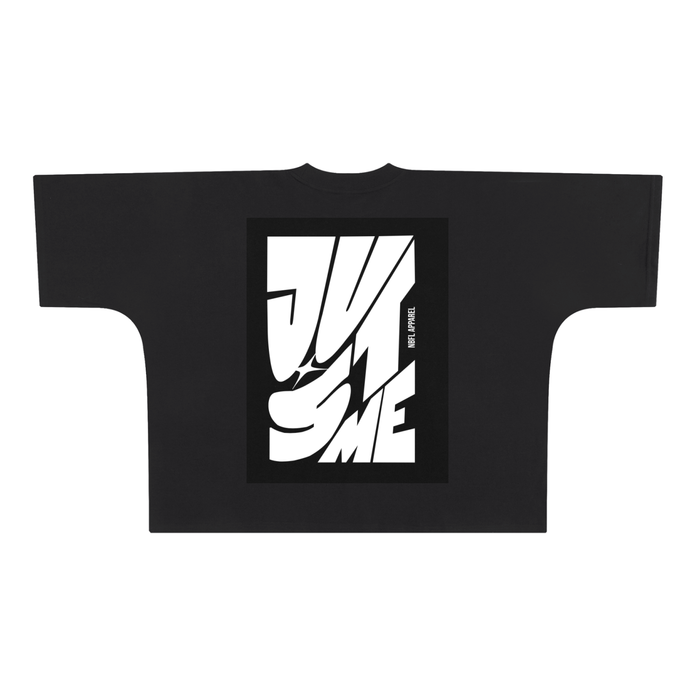 Just Me Oversize One-piece Pattern Cut Boxy Tee - 300 GSM