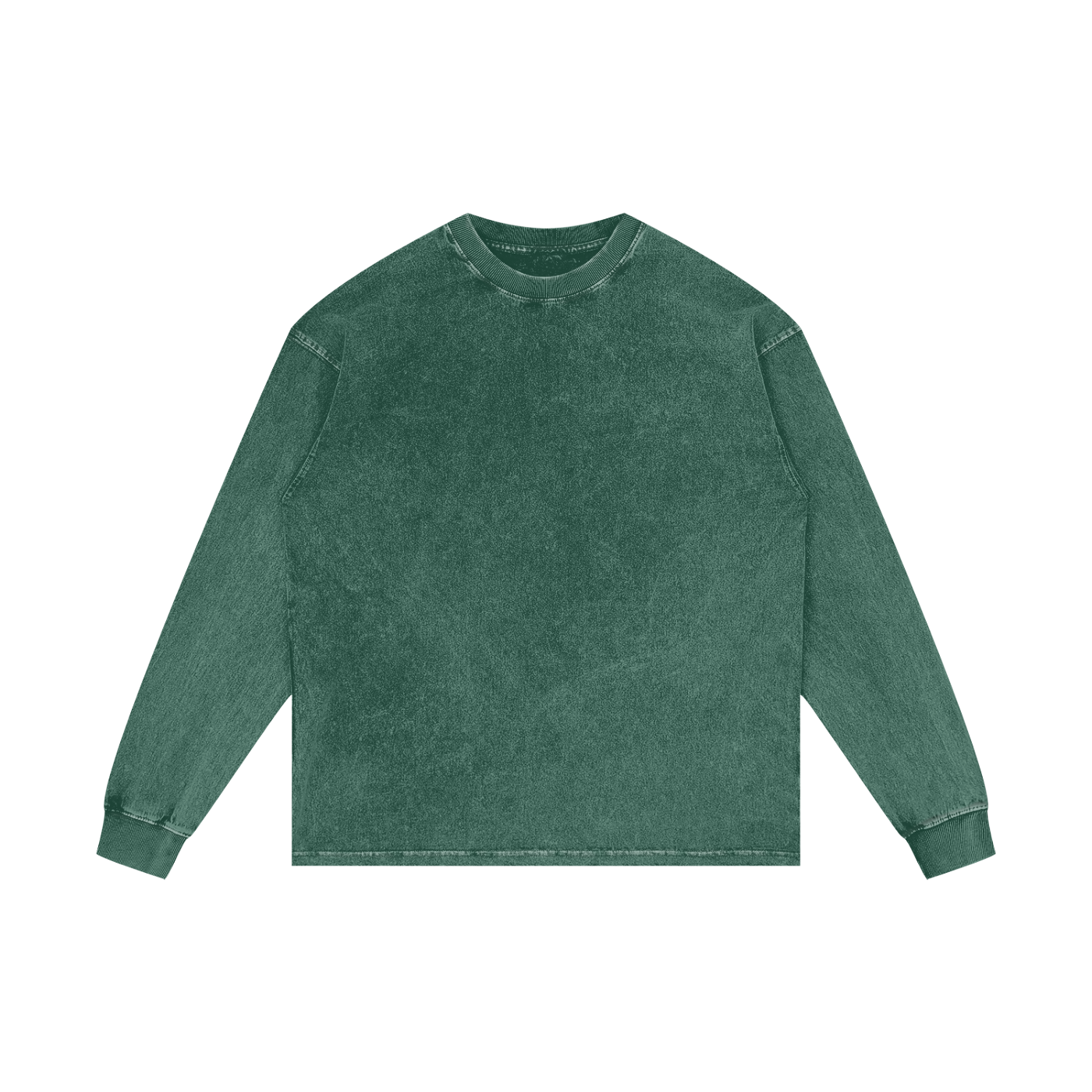 BLANK Acid Wash Oversize Long Sleeve T-Shirt