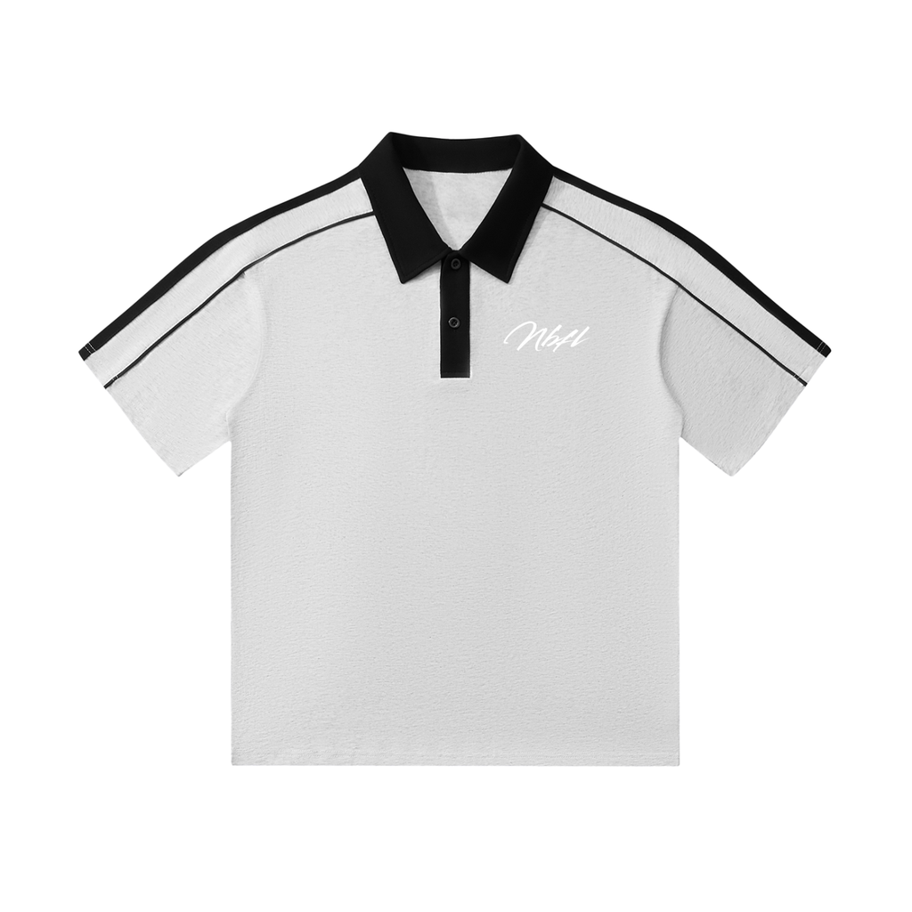 NBFL Contrast Collar Short-Sleeve Polo Shirt