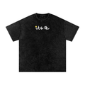 its ok Acid Wash Oversize T-Shirt