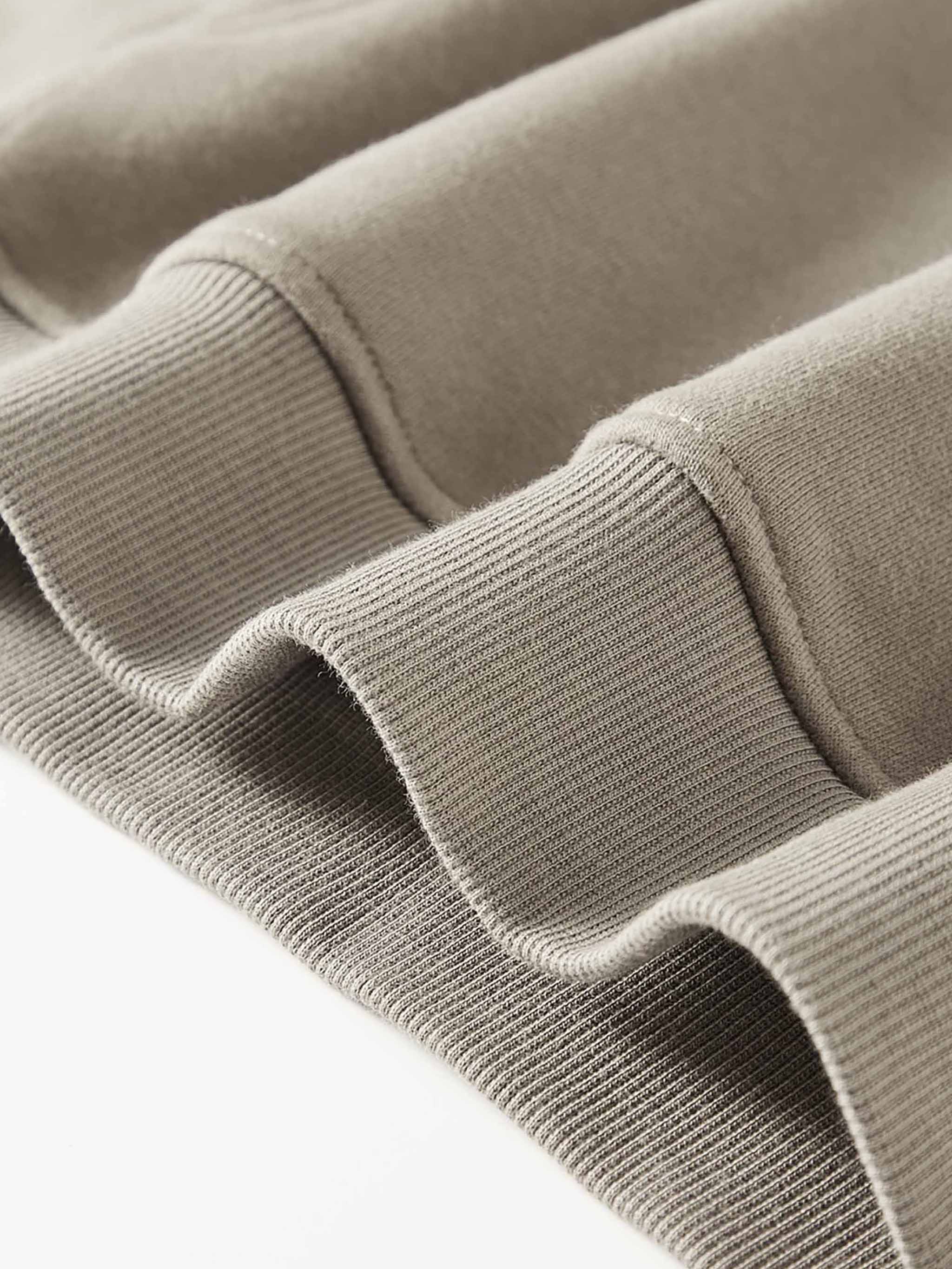 Turn up Stay up High Neck Insulated FOG Solid Color Fleece Hoodie