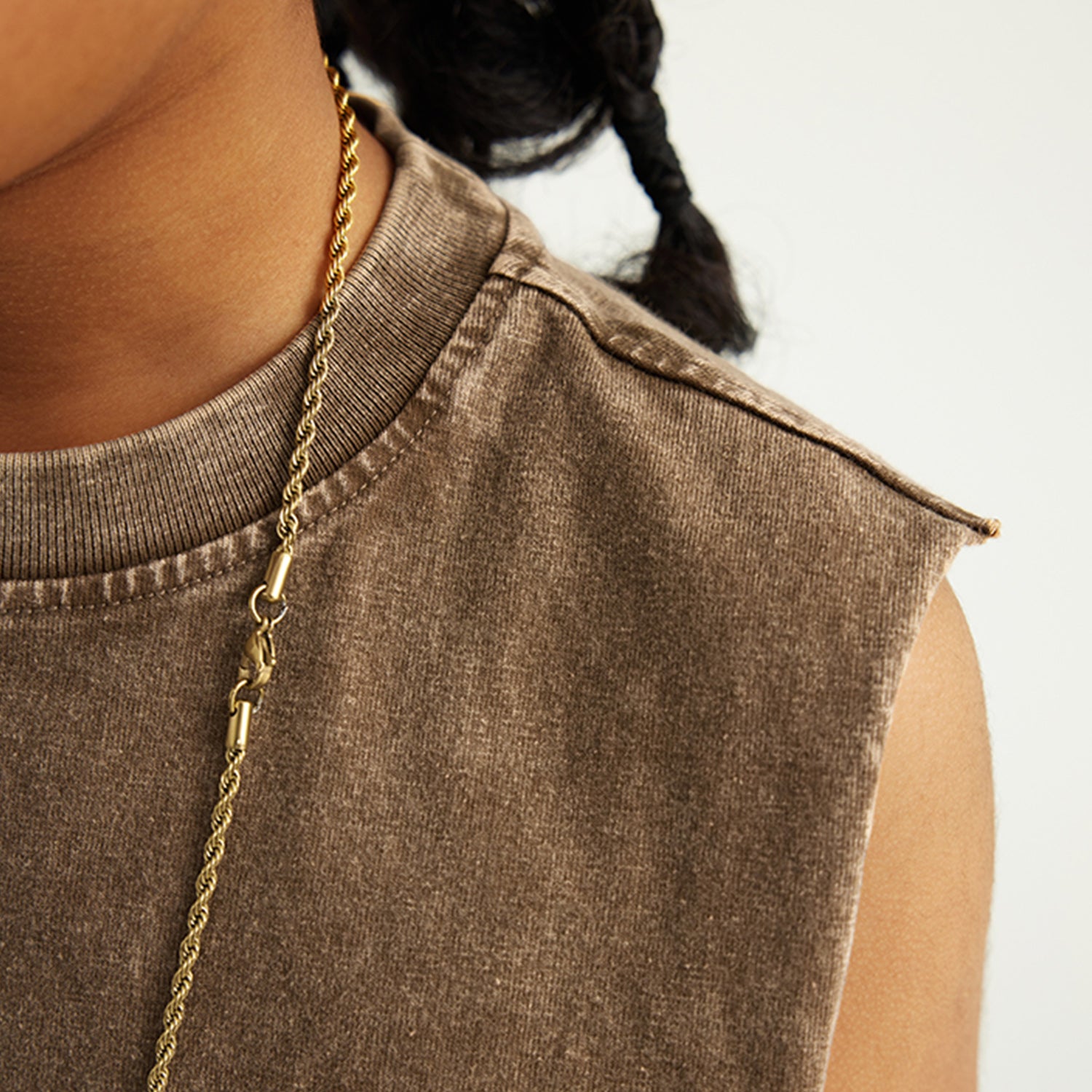 Nigeria 1960 NBFL Streetwear Kids Heavyweight 285G  Washed 100% Cotton Tank Top