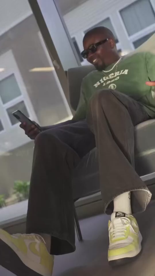 Nigeria 1960 NBFL Acid Wash Oversize T-Shirt